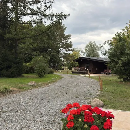 Nyaraló Blockhaeuser Auf Reiterhof In Eschede