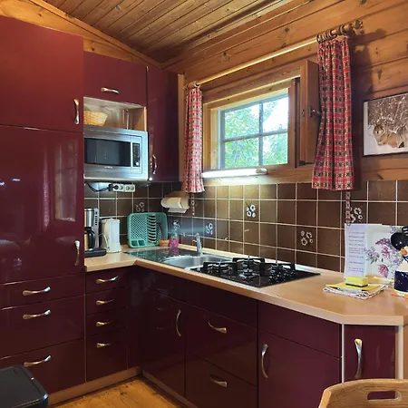 Blockhaeuser Auf Reiterhof In Eschede