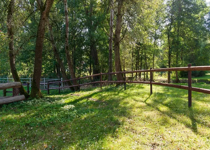 Semesterbostad Blockhaeuser Auf Reiterhof In