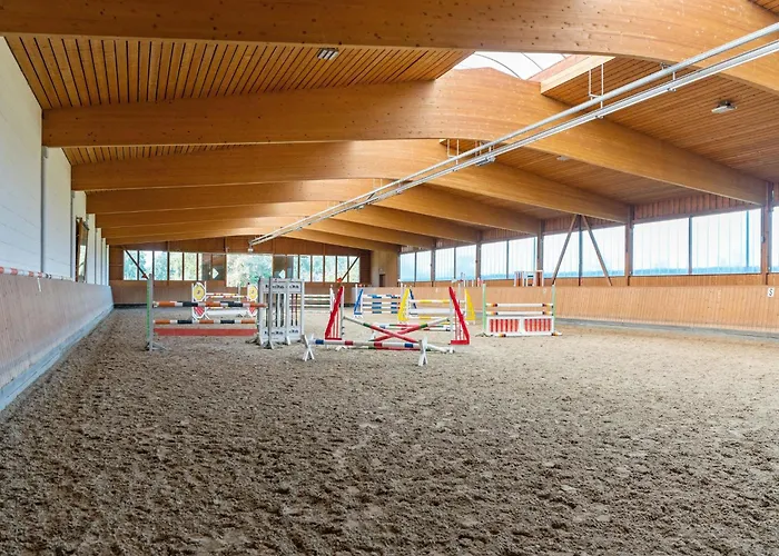 Blockhaeuser Auf Reiterhof In *