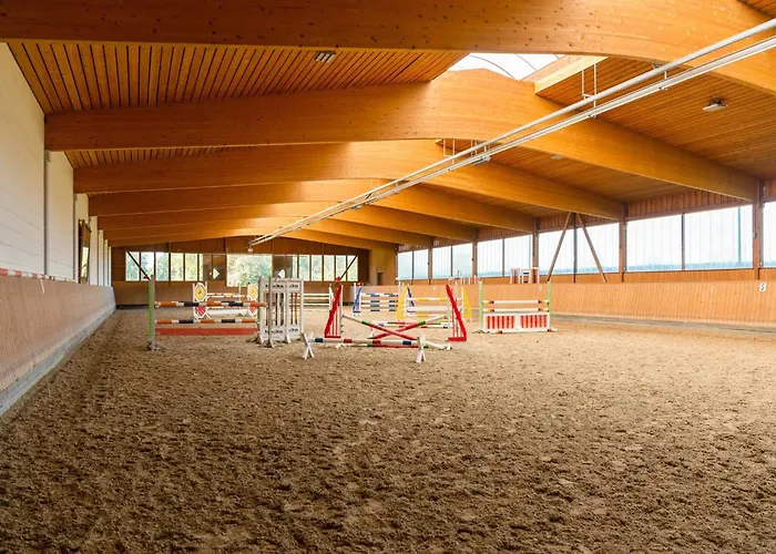 Semesterbostad Blockhaeuser Auf Reiterhof In Eschede