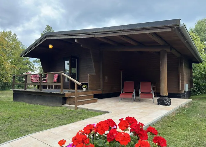 Blockhaeuser Auf Reiterhof In Дом отдыха Eschede