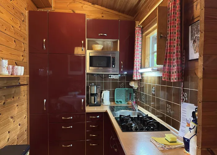 Semesterbostad Blockhaeuser Auf Reiterhof In Eschede