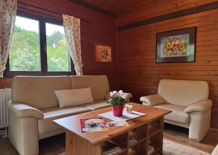 Semesterbostad Blockhaeuser Auf Reiterhof In Eschede