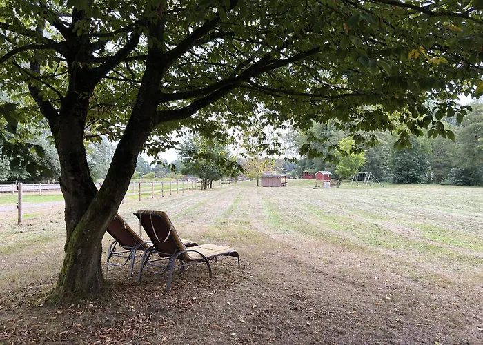 Blockhaeuser Auf Reiterhof In Semesterbostad Eschede