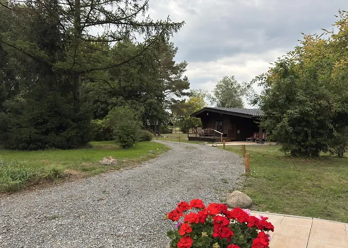 Semesterbostad Blockhaeuser Auf Reiterhof In Eschede