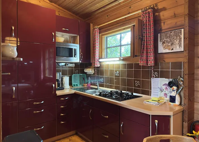 Blockhaeuser Auf Reiterhof In Eschede